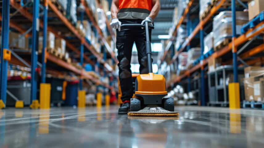 Warehouse sanitation program